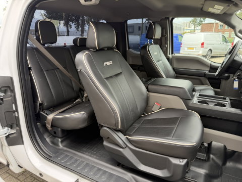 Ford F 150 XL V6 330pk automaat 4x4 / 5 persoons / Prins LPG / vaste prijs rijklaar € 24.950 ex btw / airco / cruise / leer / stoelverwarming / trekhaak / euro 6