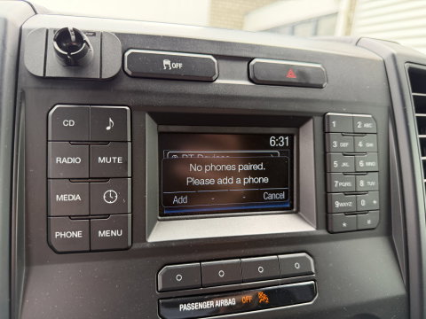 Ford F 150 XL V6 330pk automaat 4x4 / 5 persoons / Prins LPG / vaste prijs rijklaar € 24.950 ex btw / airco / cruise / leer / stoelverwarming / trekhaak / euro 6