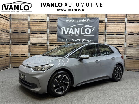 Volkswagen ID.3 Pro 59 kWh, 18"LM, Zwart dak, Moonstone Grey, Adaptive Cruise, Sfeer
