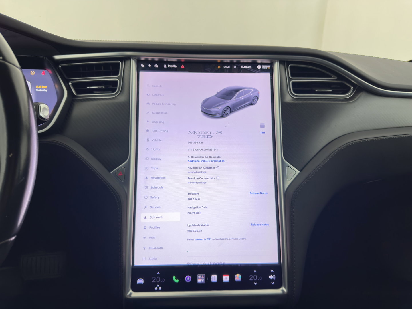 Tesla Model S 75D Base AWD [3-Fase-17kW] {SoH-87%} (INCL-BTW) Aut. *PANO | LEATHER | AIRSUSPENION | FULL-LED | NAVI-FULLMAP | KEYLESS | MEMORY-PACK | HEATED-COMFORTSEATS | DIGI-COCKPIT | AUTO-PILOT | 19"ALU*