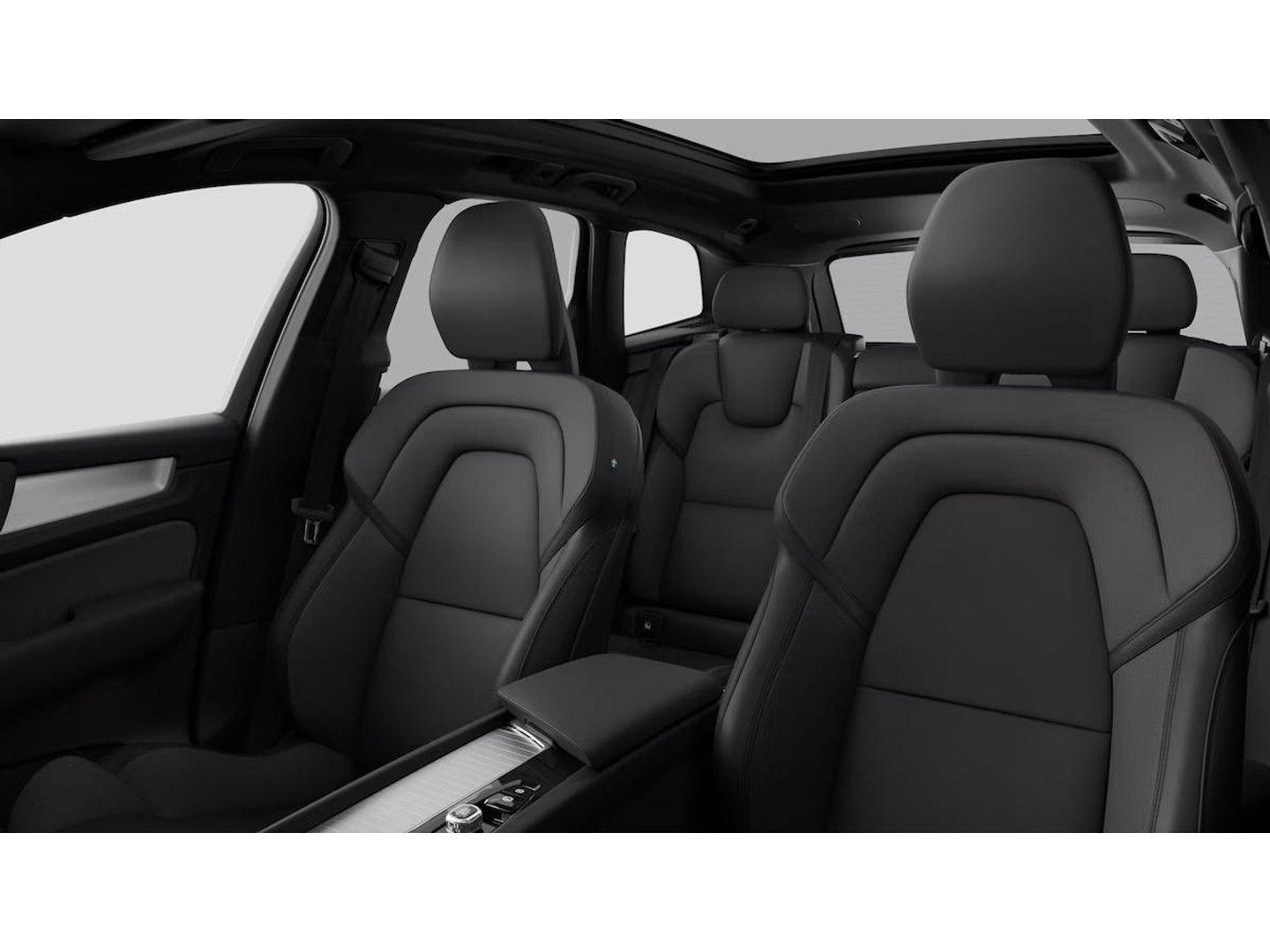 Volvo XC60 2.0 T6 350pk Plus Black Edition Panoramadak Luchtvering *BTW* NIEUW!! 21" LMV BOMVOL!!