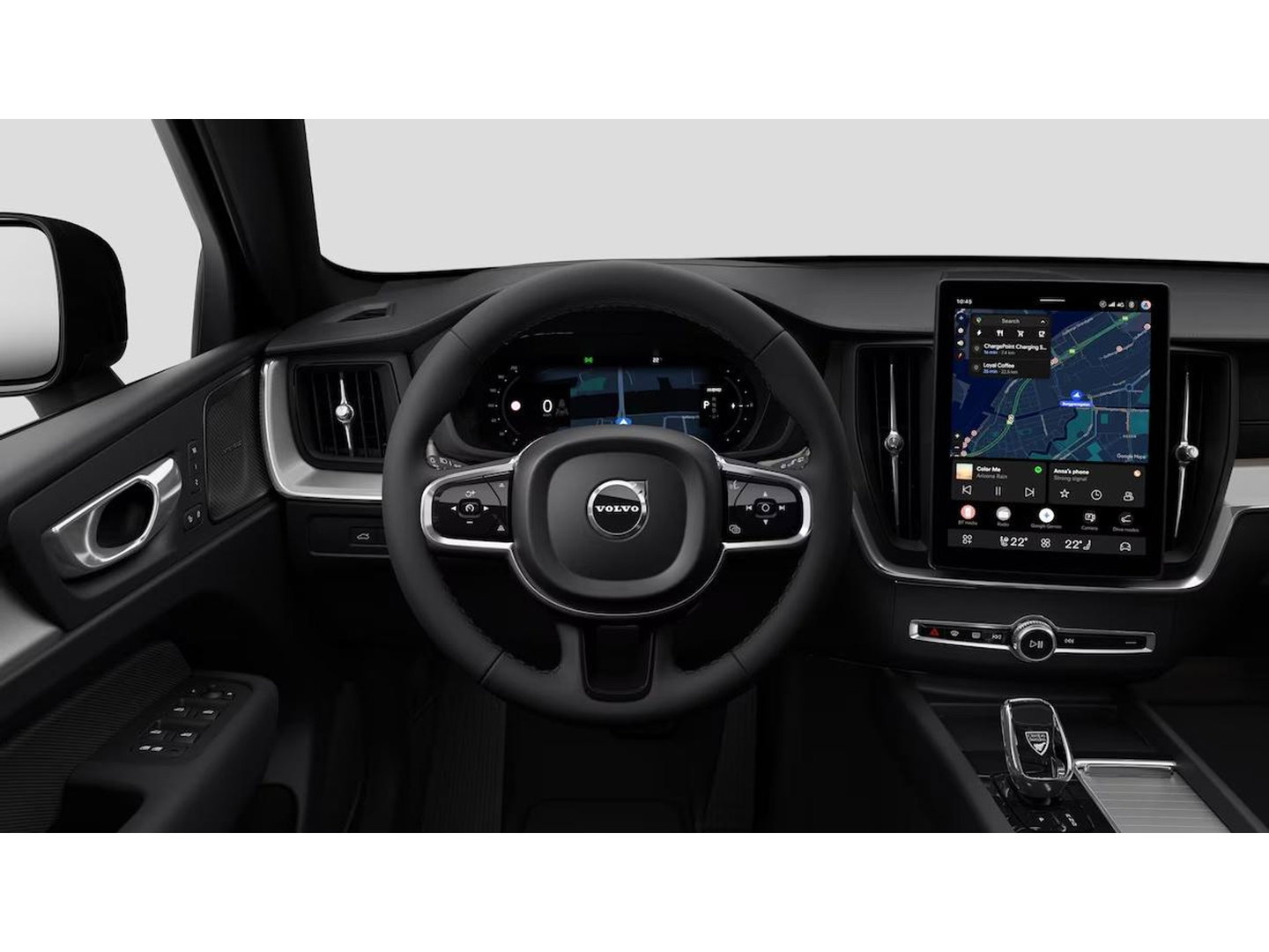 Volvo XC60 2.0 T6 350pk Plus Black Edition Panoramadak Luchtvering *BTW* NIEUW!! 21" LMV BOMVOL!!