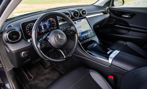 Mercedes-Benz C-Klasse Break C300e Business Line (PHEV) CARPLAY / CAMERA / LEER / PERFECT ONDERHOUDEN