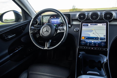 Mercedes-Benz C-Klasse Break C300e Business Line (PHEV) CARPLAY / CAMERA / LEER / PERFECT ONDERHOUDEN