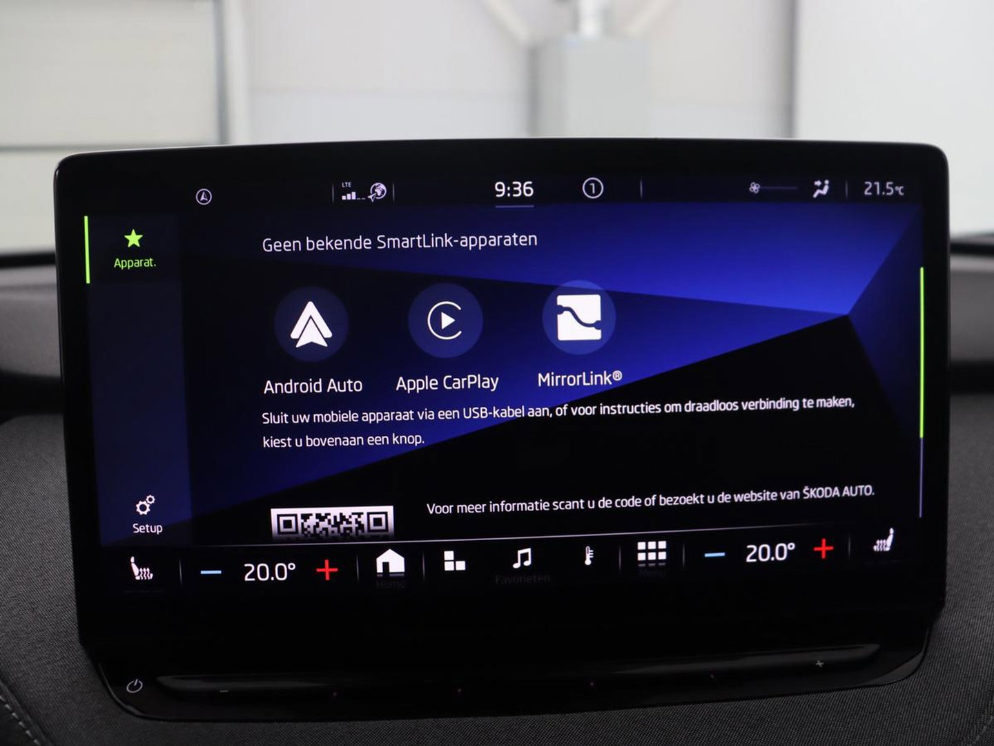Škoda Enyaq iV 60 | SOH 92,1 % | Trekhaak | Pano.Dak | LED | Stoelverwarming | Navigatie | Apple Carplay |