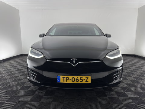Tesla Model X 75D Base ( 7-Pers. ) [3-Fase-17kW] {SoH-84%} (INCL-BTW) Aut. *PANO | LEATHER | NAVI-FULLMAP | FULL-LED | AIRSUSPENSION | DIGI-COCKPIT | CCS-FASTLOADER | KEYLESS | DAB+ | HEATED-SPORTSEATS | PRIVACY-GLASS | AUTOPILOT |  20"A