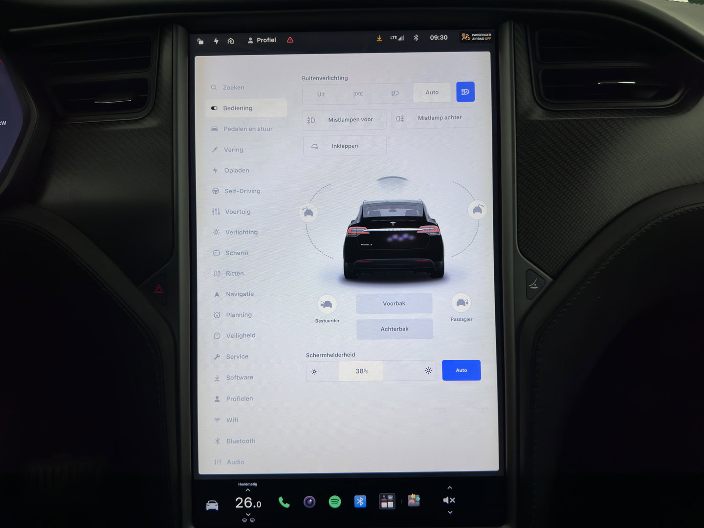 Tesla Model X 75D Base ( 7-Pers. ) [3-Fase-17kW] {SoH-84%} (INCL-BTW) Aut. *PANO | LEATHER | NAVI-FULLMAP | FULL-LED | AIRSUSPENSION | DIGI-COCKPIT | CCS-FASTLOADER | KEYLESS | DAB+ | HEATED-SPORTSEATS | PRIVACY-GLASS | AUTOPILOT |  20"A