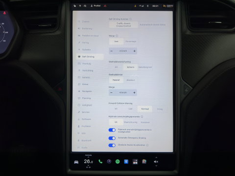 Tesla Model X 75D Base ( 7-Pers. ) [3-Fase-17kW] {SoH-84%} (INCL-BTW) Aut. *PANO | LEATHER | NAVI-FULLMAP | FULL-LED | AIRSUSPENSION | DIGI-COCKPIT | CCS-FASTLOADER | KEYLESS | DAB+ | HEATED-SPORTSEATS | PRIVACY-GLASS | AUTOPILOT |  20"A