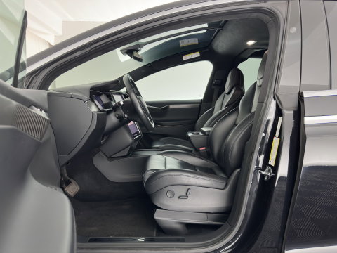 Tesla Model X 75D Base ( 7-Pers. ) [3-Fase-17kW] {SoH-84%} (INCL-BTW) Aut. *PANO | LEATHER | NAVI-FULLMAP | FULL-LED | AIRSUSPENSION | DIGI-COCKPIT | CCS-FASTLOADER | KEYLESS | DAB+ | HEATED-SPORTSEATS | PRIVACY-GLASS | AUTOPILOT |  20"A