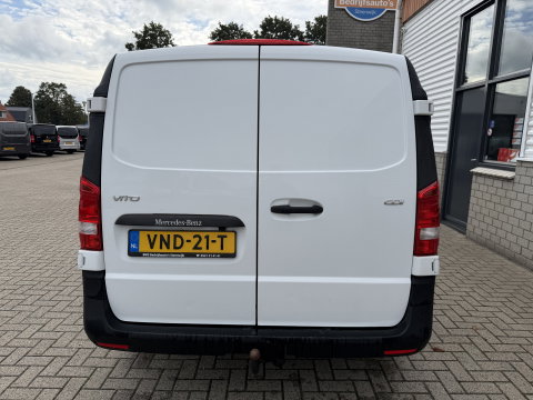 Mercedes-Benz Vito 119 CDI 190pk automaat Lang L2H1 / vaste prijs rijklaar € 19.650 ex btw / euro 6 / bpm vrij / leer / lease vanaf € 331 / airco / cruise / navigatie / trekhaak 2500 kg !