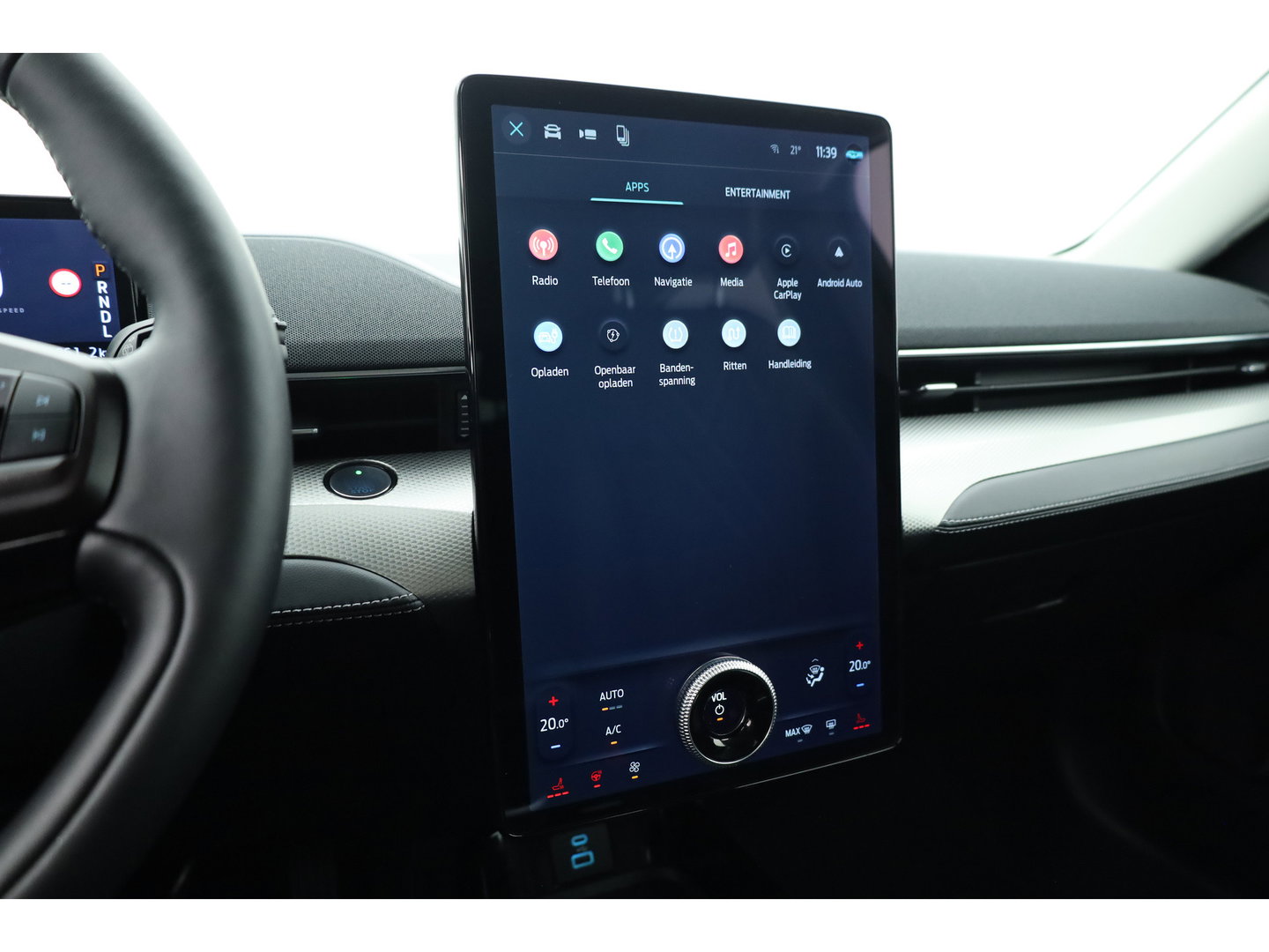Ford Mustang Mach-E RWD 75 kWh | Rijklaar! | Adapt. Cruise | Keyless | Leder | Stoel- stuurverw. | Camera | Dodehoek | Apple CarPlay