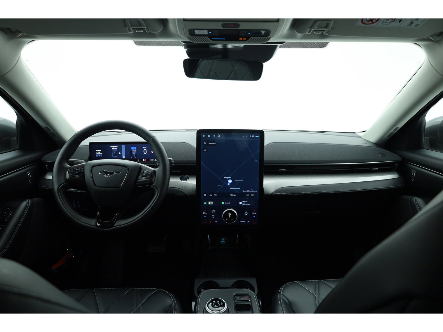 Ford Mustang Mach-E RWD 75 kWh | Rijklaar! | Adapt. Cruise | Keyless | Leder | Stoel- stuurverw. | Camera | Dodehoek | Apple CarPlay