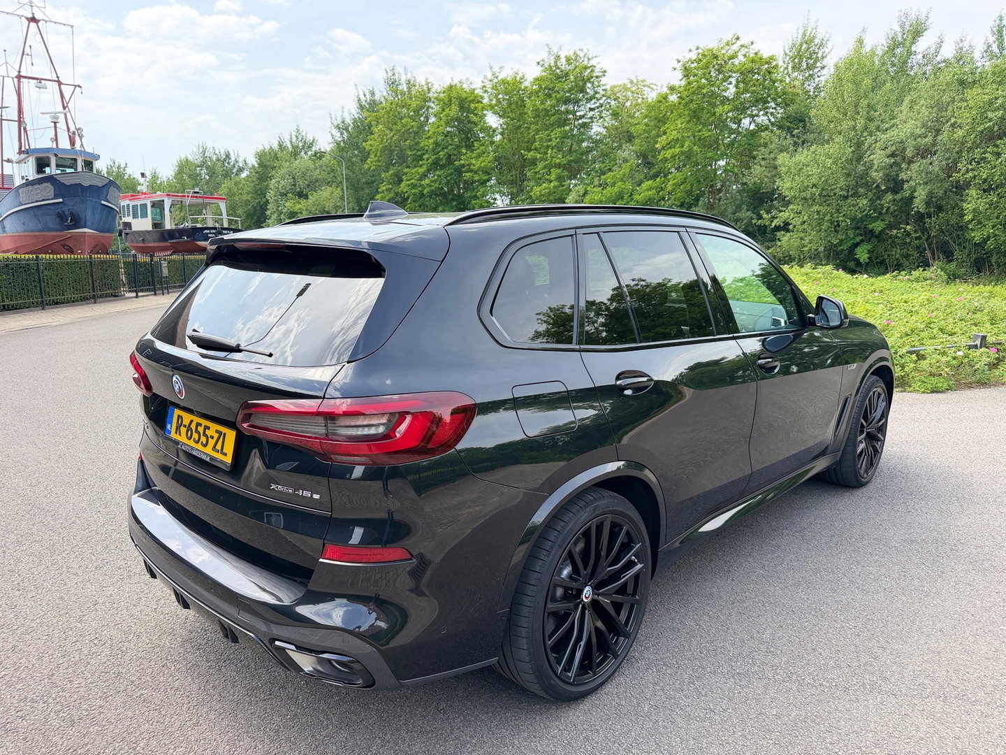 BMW X5 X-Drive 45e M-50 Jaar Edition Panoramadak Luchtvering 22"Lm Org-Ned Dealer Auto