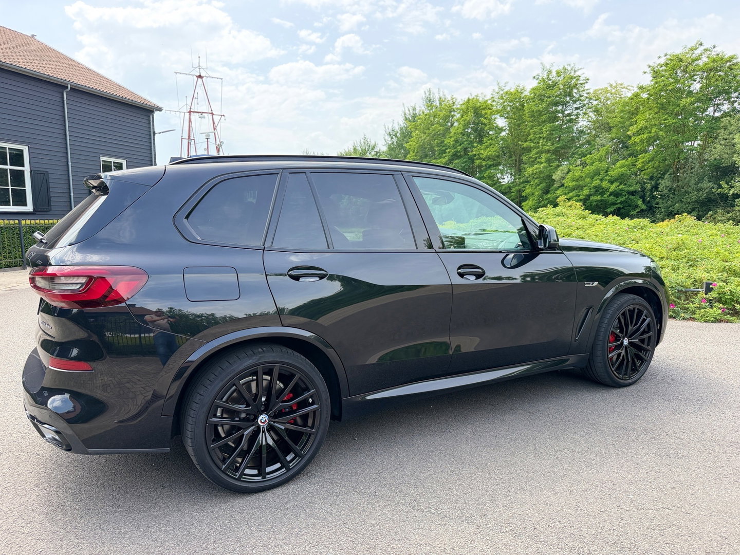 BMW X5 X-Drive 45e M-50 Jaar Edition Panoramadak Luchtvering 22"Lm Org-Ned Dealer Auto