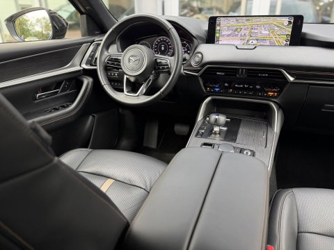 Mazda CX-60 2.5 e-SkyActiv PHEV Homura Plus Black |Pano|Leer|Memory|Ventilatie|Bose|HUD|