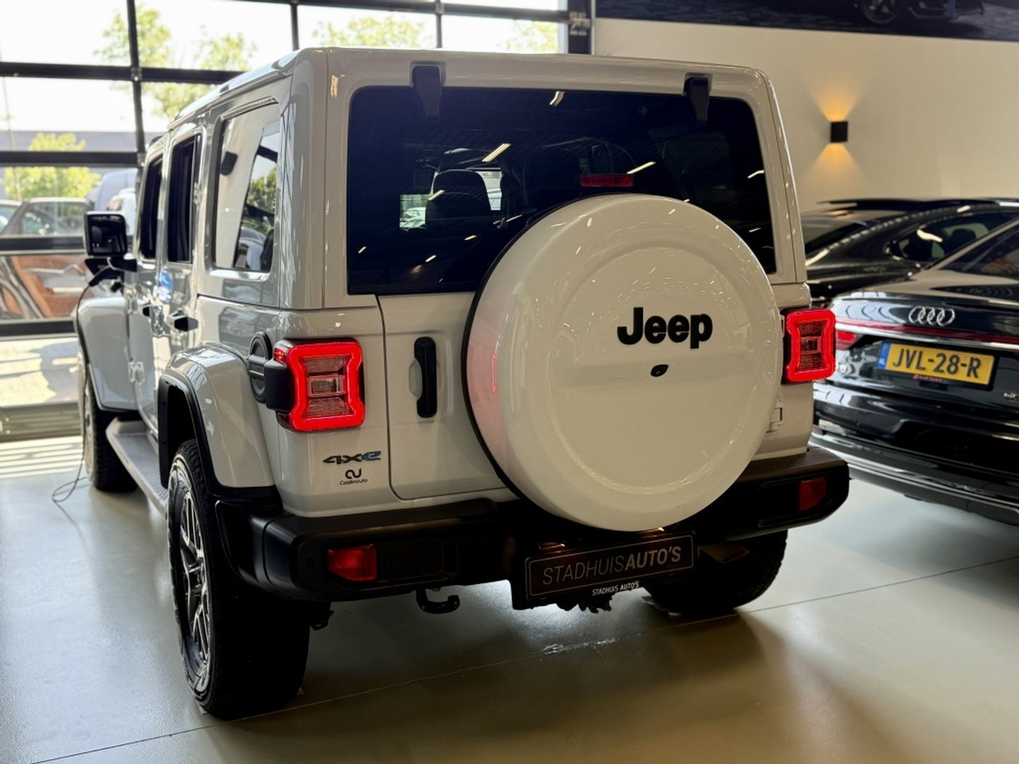 Jeep Wrangler Unlimited Hybrid 380PK 4xe / 80th Anniversary edit. / 360°