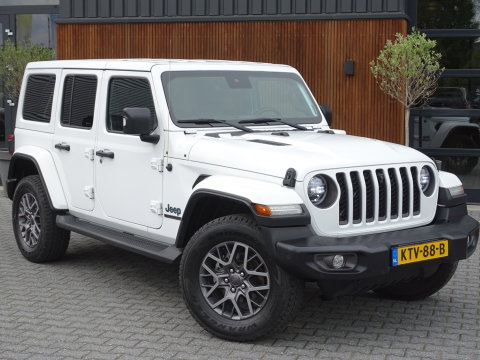 Jeep Wrangler Unlimited Hybrid 380PK 4xe / 80th Anniversary edit. / 360°