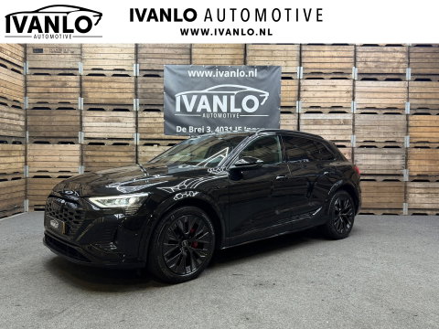 Audi Q8 e-tron SQ8 50 quattro S Edition 95 kWh,21"LM, Pano, Adaptive Cruise, 360, Trekhaak, Luchtvering, Leder