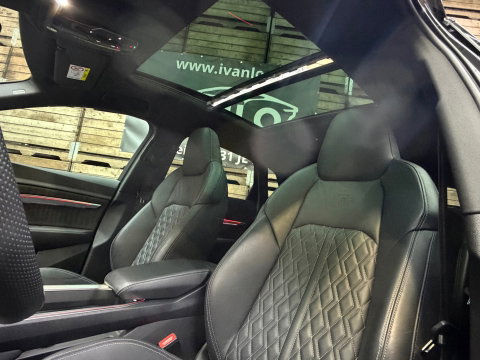 Audi Q8 e-tron SQ8 50 quattro S Edition 95 kWh,21"LM, Pano, Adaptive Cruise, 360, Trekhaak, Luchtvering, Leder