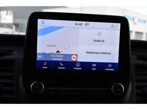 Ford Transit 350 2.0 TDCI L3H2 Raptor Edition Camera, Cruise, Carplay, 170pk, Trekhaak, Multimedia, Sensoren, Uniek!