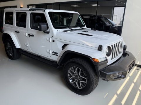 Jeep Wrangler Unlimited Hybrid 380PK 4xe / 80th Anniversary edit. / 360°