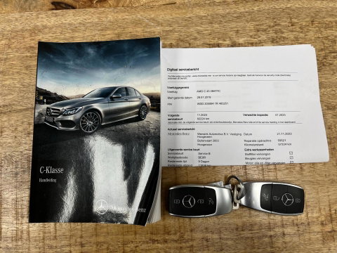 Mercedes-Benz C-Klasse 43 AMG 4MATIC 390PK|Pano|Burmester|Camera|HUD|ACC|Schaalstoelen