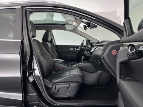 Nissan QASHQAI 1.2 Tekna Aut. *PANO | LEDER | NAVI-FULLMAP | Bi-LED-LIGHTS | HEATED-COMFORTSEATS | NISSAN-CONNECT | TOPVIEW | ECC | PDC | BLINDSPOT | ADAPTIVE-CRUISE | TOWBAR | AMBIENTLIGHT | KEYLESS | DAB | 19"ALU*