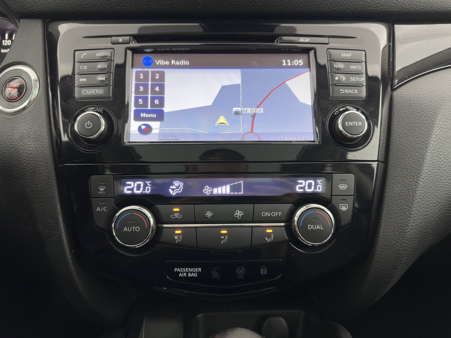Nissan QASHQAI 1.2 Tekna Aut. *PANO | LEDER | NAVI-FULLMAP | Bi-LED-LIGHTS | HEATED-COMFORTSEATS | NISSAN-CONNECT | TOPVIEW | ECC | PDC | BLINDSPOT | ADAPTIVE-CRUISE | TOWBAR | AMBIENTLIGHT | KEYLESS | DAB | 19"ALU*