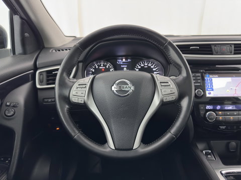 Nissan QASHQAI 1.2 Tekna Aut. *PANO | LEDER | NAVI-FULLMAP | Bi-LED-LIGHTS | HEATED-COMFORTSEATS | NISSAN-CONNECT | TOPVIEW | ECC | PDC | BLINDSPOT | ADAPTIVE-CRUISE | TOWBAR | AMBIENTLIGHT | KEYLESS | DAB | 19"ALU*