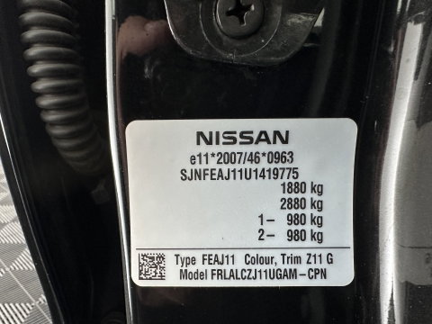 Nissan QASHQAI 1.2 Tekna Aut. *PANO | LEDER | NAVI-FULLMAP | Bi-LED-LIGHTS | HEATED-COMFORTSEATS | NISSAN-CONNECT | TOPVIEW | ECC | PDC | BLINDSPOT | ADAPTIVE-CRUISE | TOWBAR | AMBIENTLIGHT | KEYLESS | DAB | 19"ALU*