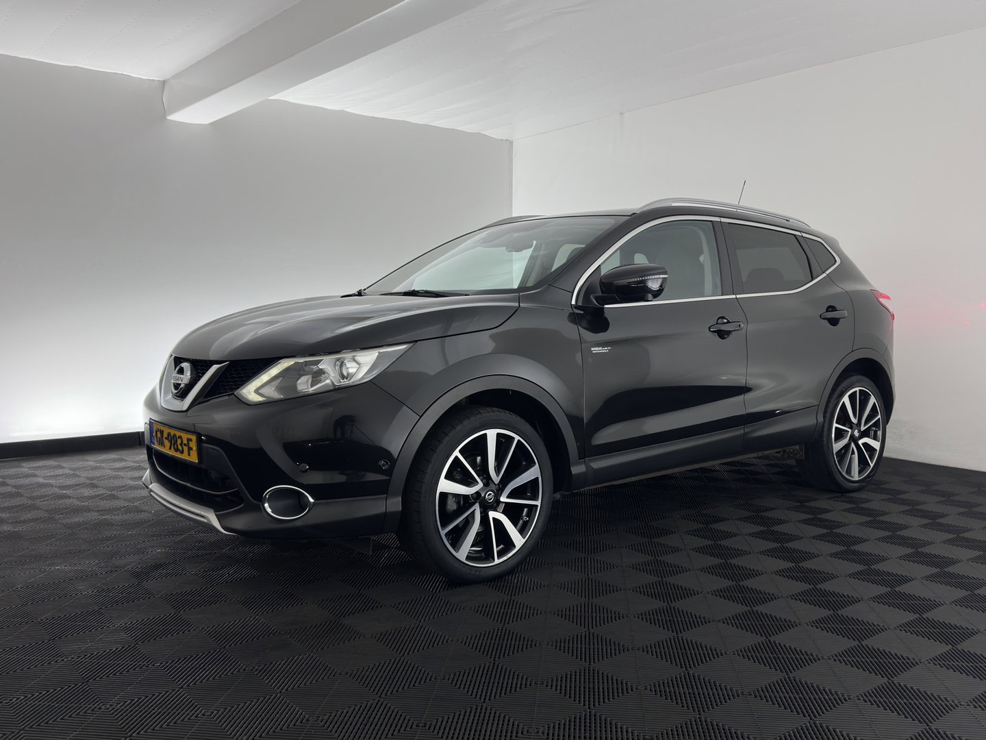Nissan QASHQAI 1.2 Tekna Aut. *PANO | LEDER | NAVI-FULLMAP | Bi-LED-LIGHTS | HEATED-COMFORTSEATS | NISSAN-CONNECT | TOPVIEW | ECC | PDC | BLINDSPOT | ADAPTIVE-CRUISE | TOWBAR | AMBIENTLIGHT | KEYLESS | DAB | 19"ALU*