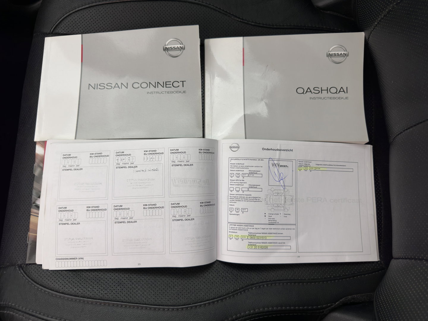Nissan QASHQAI 1.2 Tekna Aut. *PANO | LEDER | NAVI-FULLMAP | Bi-LED-LIGHTS | HEATED-COMFORTSEATS | NISSAN-CONNECT | TOPVIEW | ECC | PDC | BLINDSPOT | ADAPTIVE-CRUISE | TOWBAR | AMBIENTLIGHT | KEYLESS | DAB | 19"ALU*
