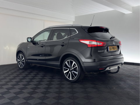 Nissan QASHQAI 1.2 Tekna Aut. *PANO | LEDER | NAVI-FULLMAP | Bi-LED-LIGHTS | HEATED-COMFORTSEATS | NISSAN-CONNECT | TOPVIEW | ECC | PDC | BLINDSPOT | ADAPTIVE-CRUISE | TOWBAR | AMBIENTLIGHT | KEYLESS | DAB | 19"ALU*