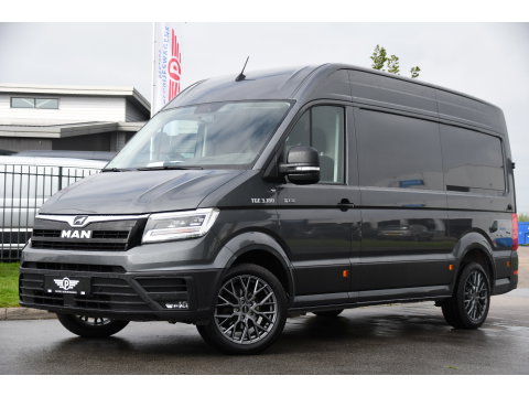 MAN TGE 3.180 35 2.0 L3H3 4x4 PB Edition Camera, Cruise, Carplay, LED, Trekhaak, 177pk, Automaat, Sensoren, Stoelverwarming, Uniek!