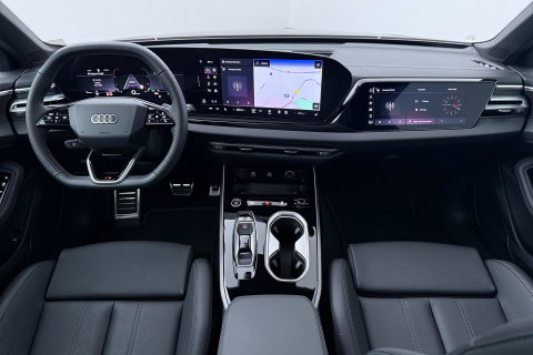 Audi A6 Avant TDI 150 kW Edition One S-tronic Avant | Panoramadak | 360° camera | Matrix LED | Passenger Display | Tech Plus | Sportstoelen | Stoelverwarming | ACC