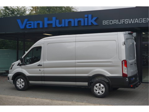 Ford Transit 350L L3H2 Limited AUT-10 RWD 165PK BPM VRIJ 3.5T Trekhaak, Navi, Adap. Cruise, 360° Cam!! NR. A206