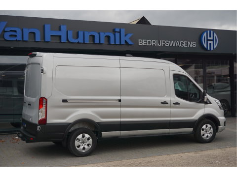 Ford Transit 350L L3H2 Limited AUT-10 RWD 165PK BPM VRIJ 3.5T Trekhaak, Navi, Adap. Cruise, 360° Cam!! NR. A206