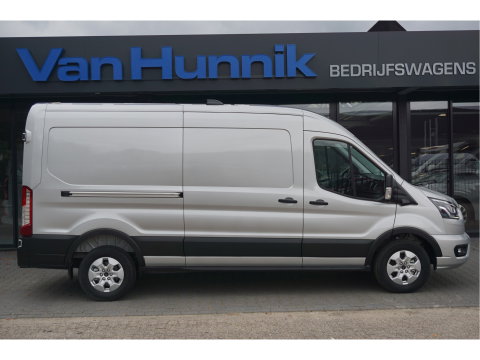 Ford Transit 350L L3H2 Limited AUT-10 RWD 165PK BPM VRIJ 3.5T Trekhaak, Navi, Adap. Cruise, 360° Cam!! NR. A206