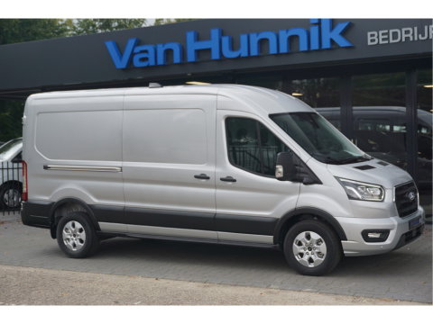 Ford Transit 350L L3H2 Limited AUT-10 RWD 165PK BPM VRIJ 3.5T Trekhaak, Navi, Adap. Cruise, 360° Cam!! NR. A206