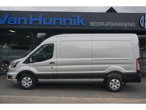 Ford Transit 350L L3H2 Limited AUT-8 165PK BPM VRIJ Navi, Adap. Cruise, 360° Cam, Trekhaak, Xenon!! NR. 257