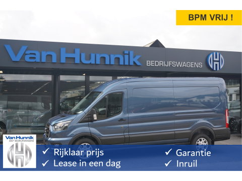 Ford Transit 350L 170PK L3H2 Limited AUT BPM VRIJ!! 12" Sync4 Navi + Camera, LM Velg, Xenon!! NR. 225