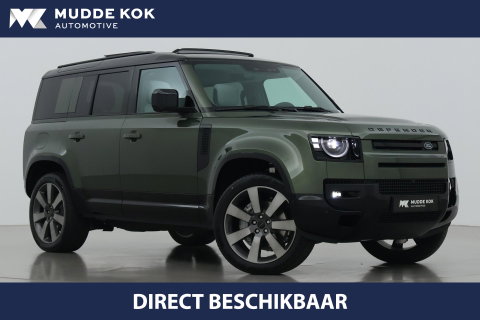 Land Rover Defender 110 P300e X-Dynamic HSE | MY26 | ACC | Trekhaak | ClearSight | Luchtvering | Panoramadak | Meridian Surround | Head-Up | 22 Inch