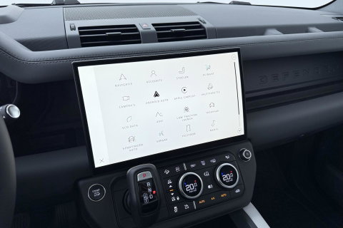 Land Rover Defender 110 P300e X-Dynamic HSE | MY26 | ACC | Trekhaak | ClearSight | Luchtvering | Panoramadak | Meridian Surround | Head-Up | 22 Inch