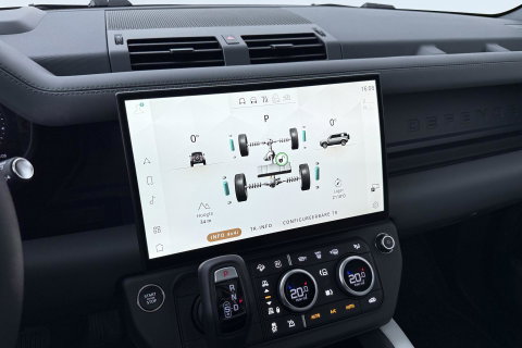 Land Rover Defender 110 P300e X-Dynamic HSE | MY26 | ACC | Trekhaak | ClearSight | Luchtvering | Panoramadak | Meridian Surround | Head-Up | 22 Inch
