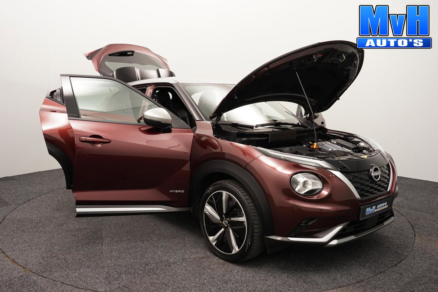 Nissan Juke 1.6 Hybrid Tekna|TREKHAAK|360°CAM|STOEL/STUUR.VW