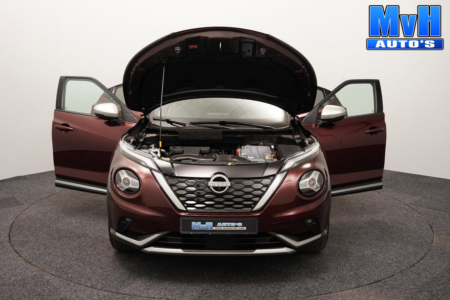 Nissan Juke 1.6 Hybrid Tekna|TREKHAAK|360°CAM|STOEL/STUUR.VW