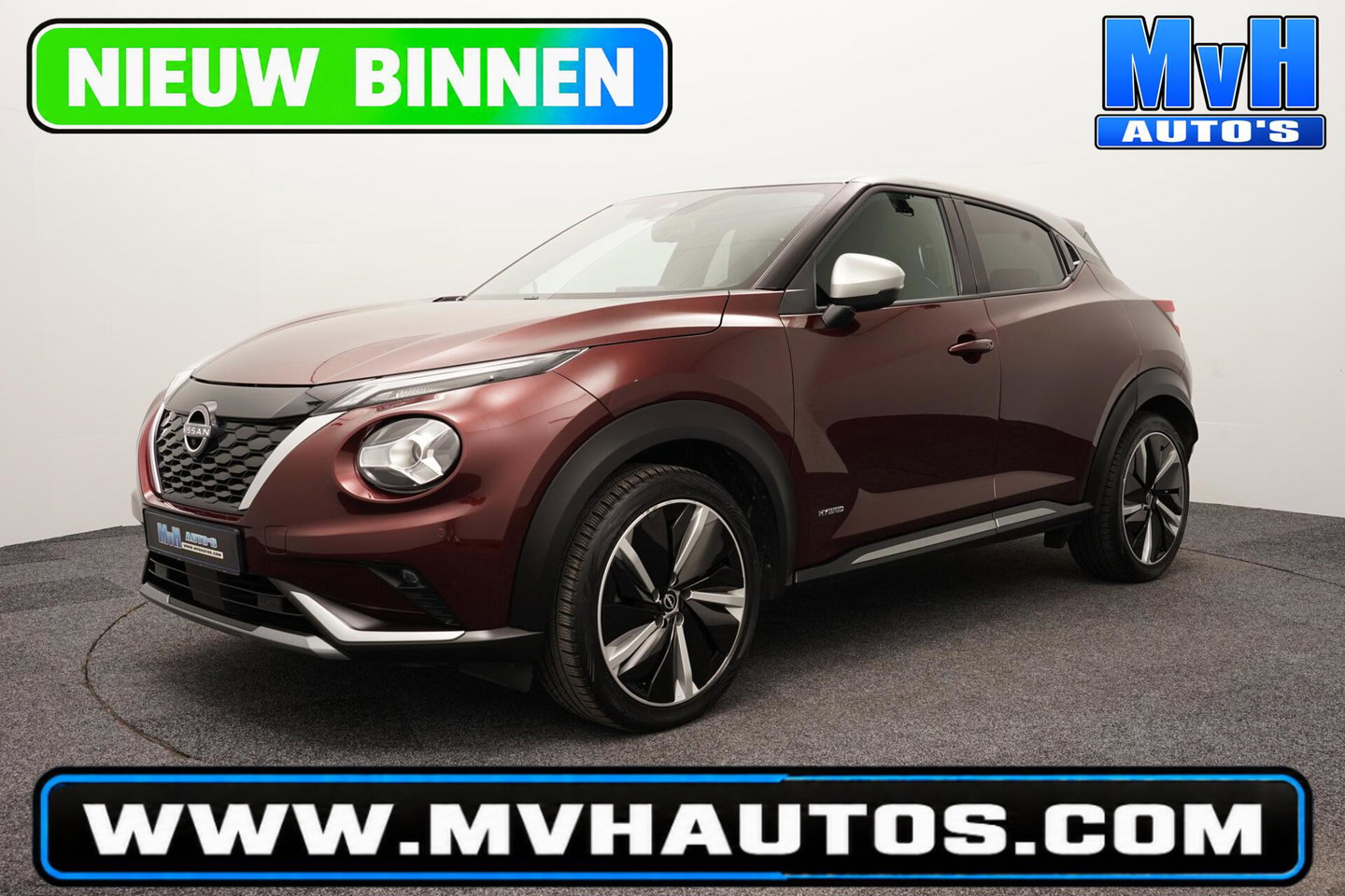 Nissan Juke 1.6 Hybrid Tekna|TREKHAAK|360°CAM|STOEL/STUUR.VW