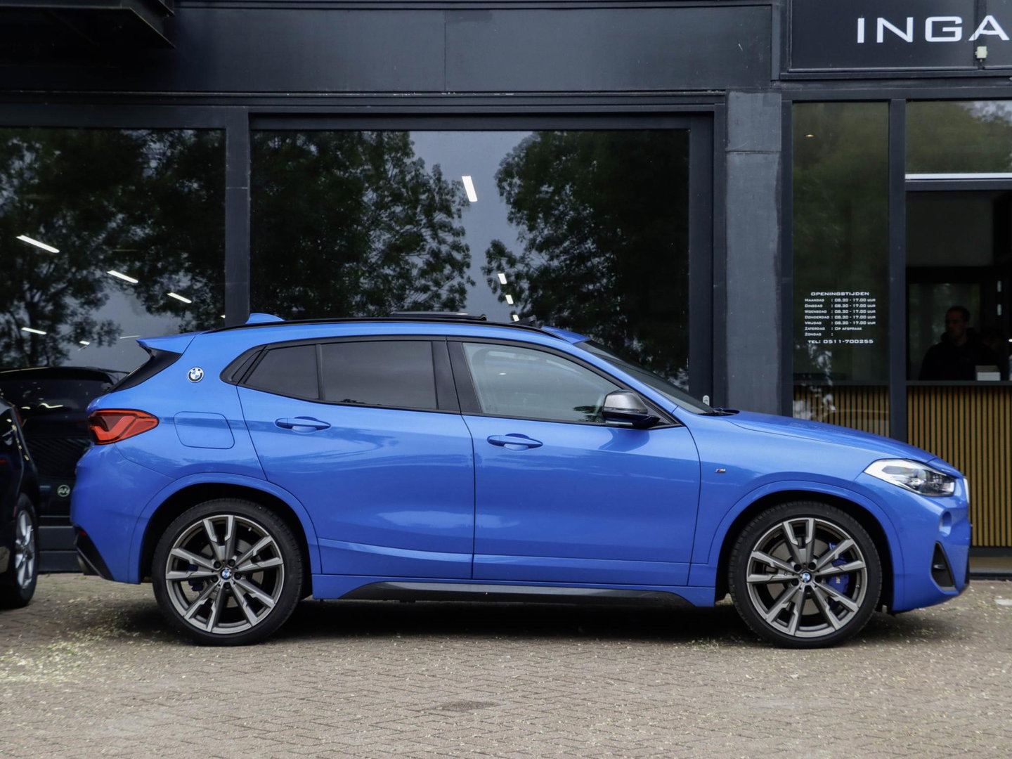 BMW X2 M35i High Executive Panoramadak | Harman Kardon | Sportstoelen | Misano Blue