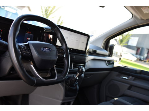 Ford Transit Custom 300 2.0 TDCI L1H1 Limited Black Edition Camera, Cruise, Carplay, LED, Stoelverwarming , 150pk, Sensoren, Trekhaak, Multimedia, Uniek!