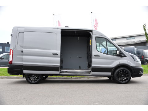Ford Transit 350 2.0 TDCI L3H2 Raptor Edition FACELIFT! Virtual, 360 Camera, Carplay, Adaptieve Cruise, Stoelverwarming, Stuur verwarming, 165pk, automaat, Trekhaak, Uniek!